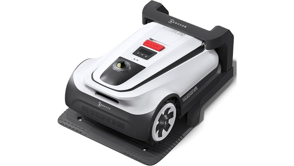 autonomous lawn mowing robot