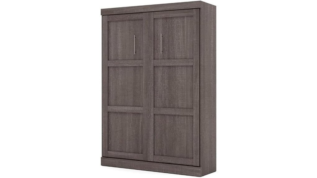 bark gray wall bed