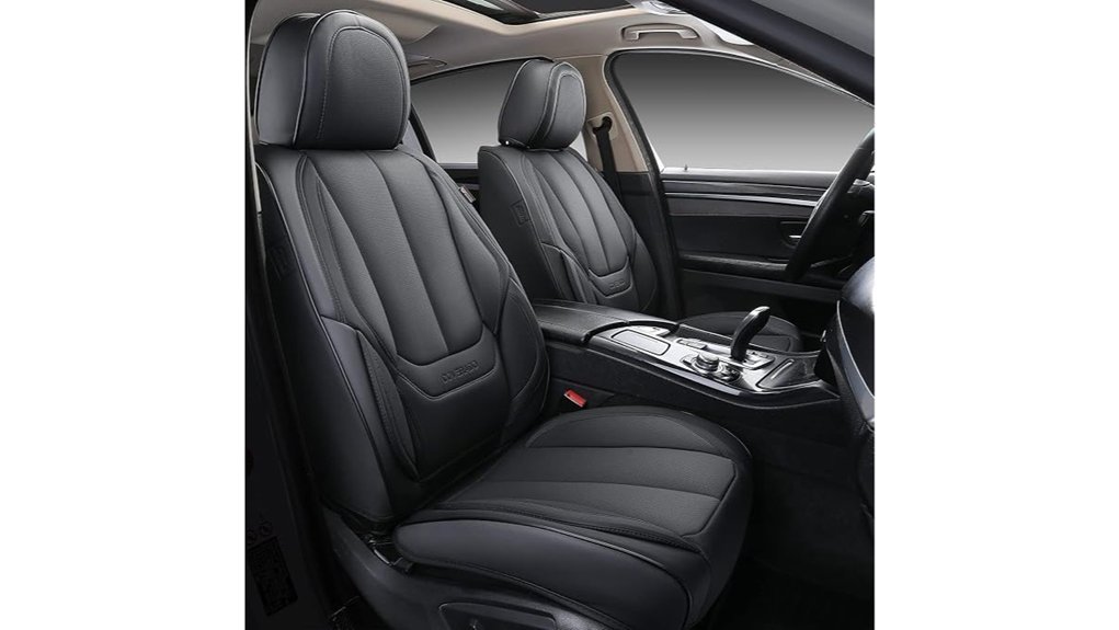 black car seat covers