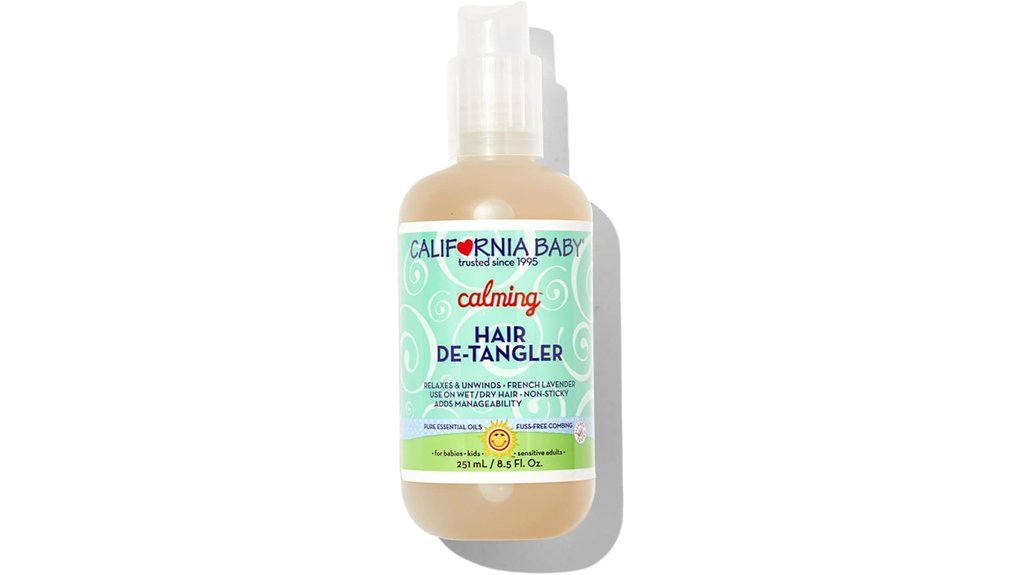 calming lavender hair spray