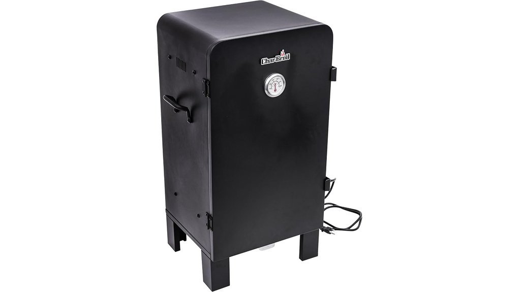 charbroil electric smoker black