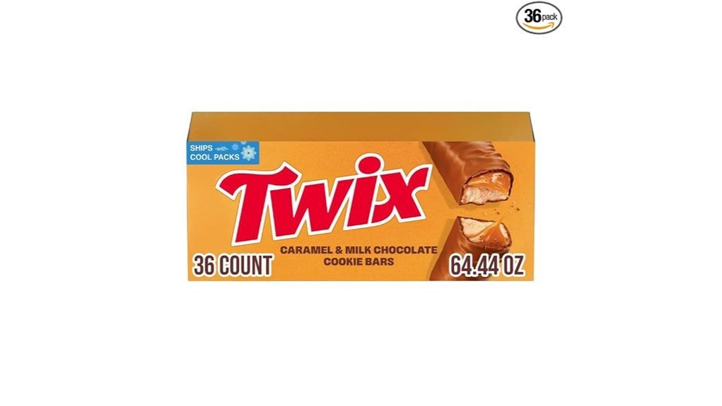 chocolate caramel candy bars