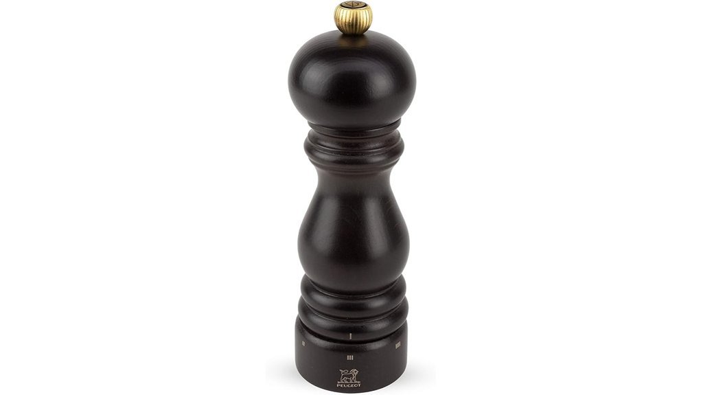 chocolate finish pepper mill