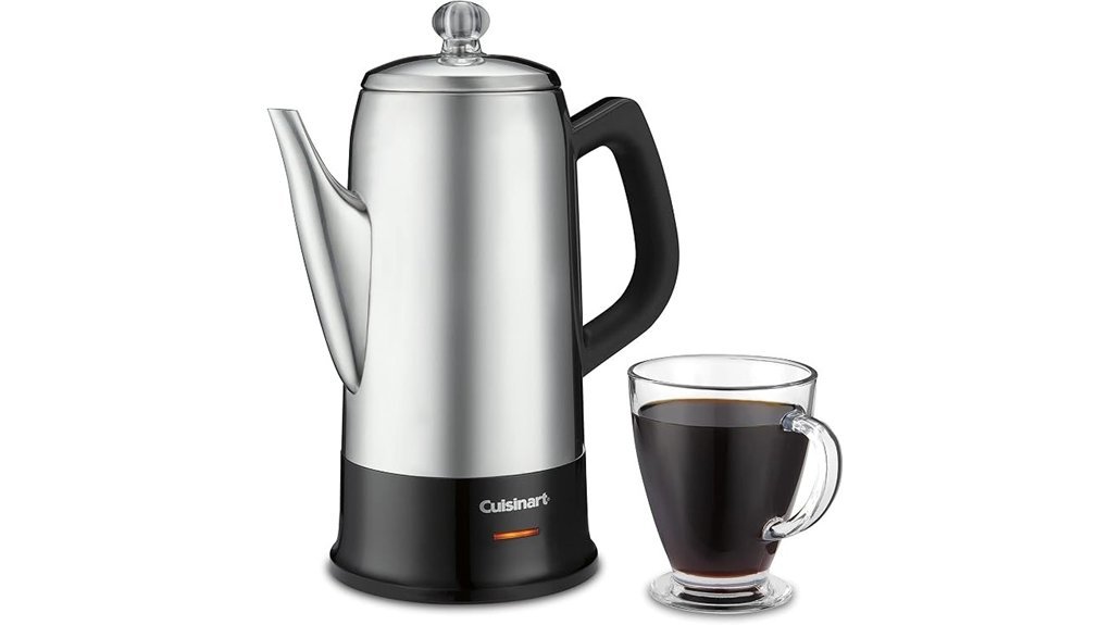 classic 12 cup coffee percolator