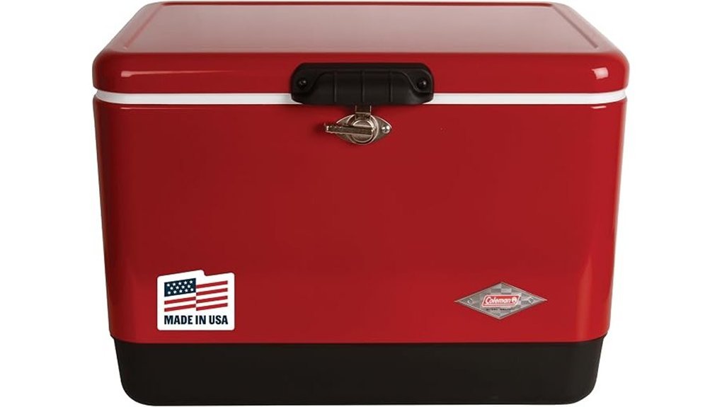 classic steel cooler design