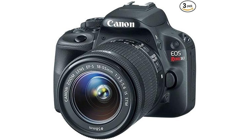 compact dslr with lens