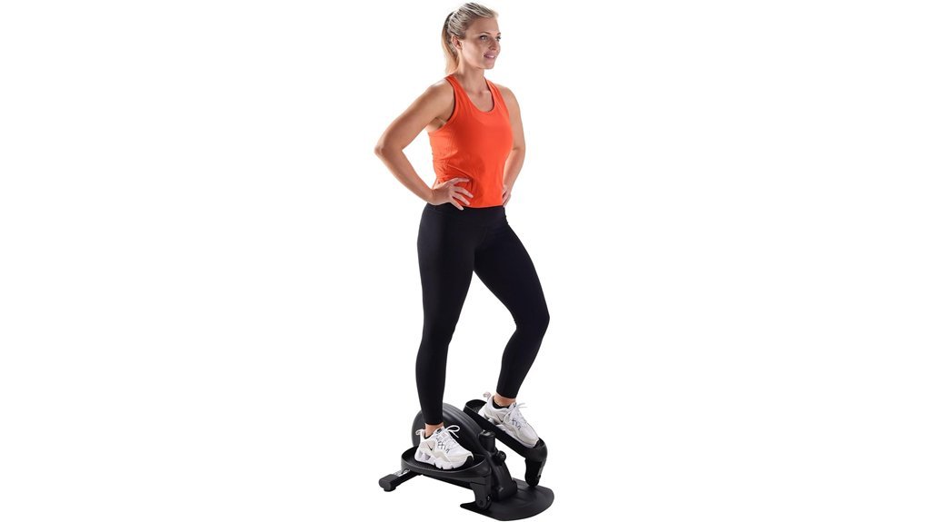 compact foot exercise machine