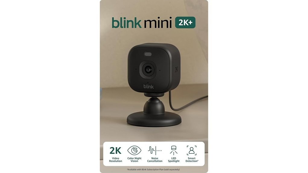compact indoor security camera