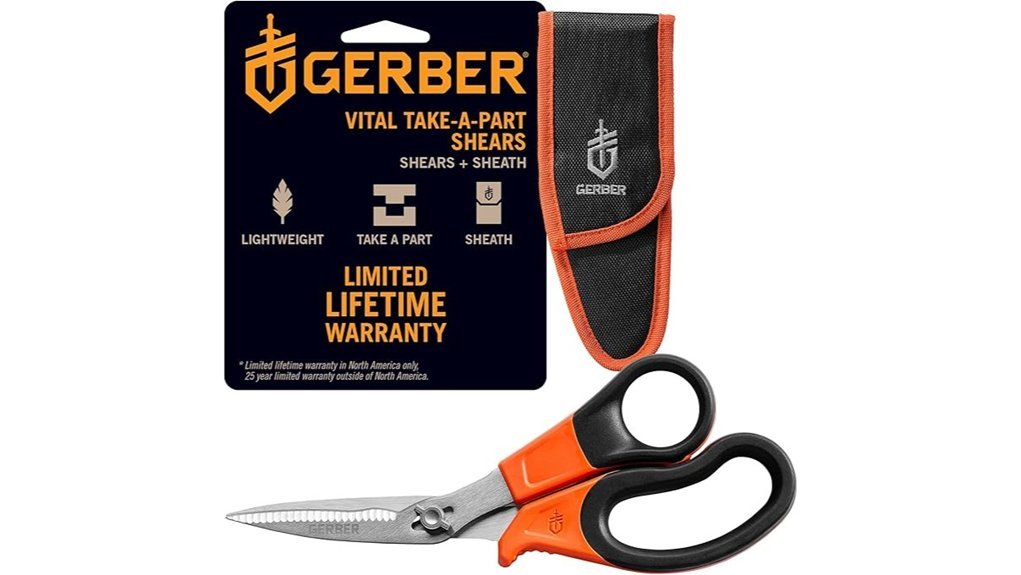 compact poultry shears design