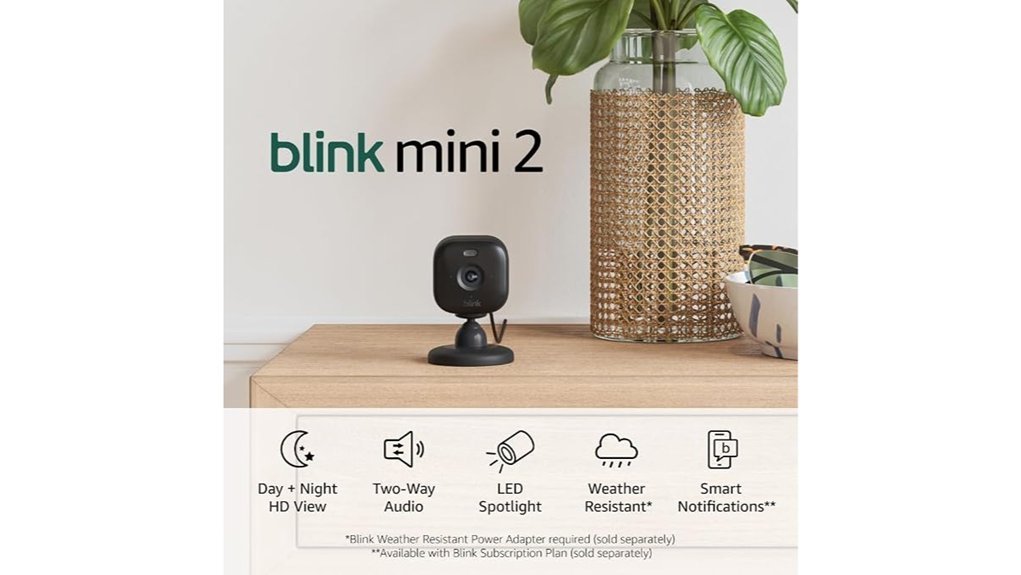 compact security camera set