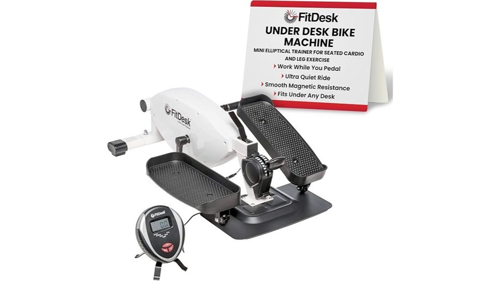 compact under desk exercise bike
