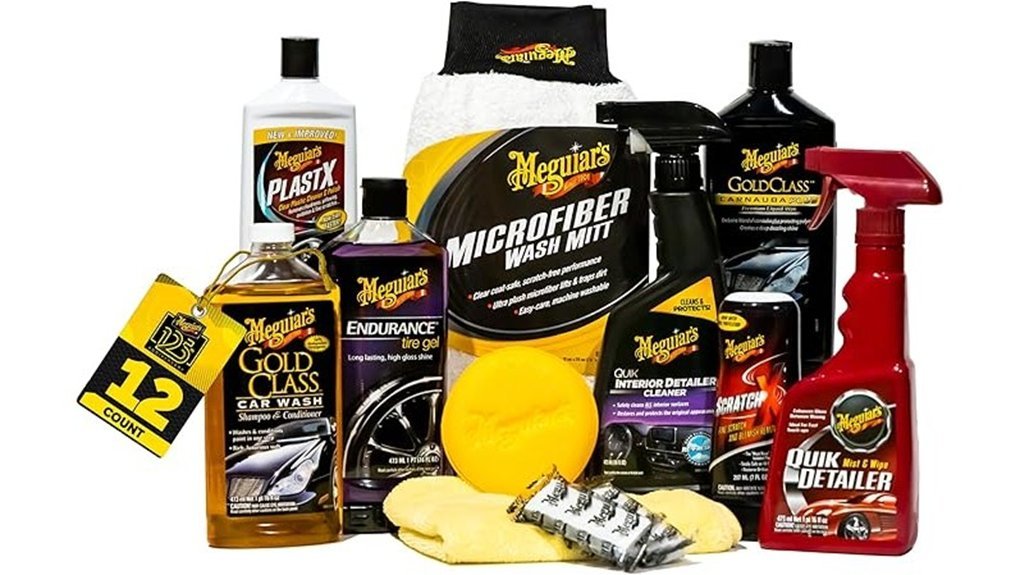 comprehensive car care kit