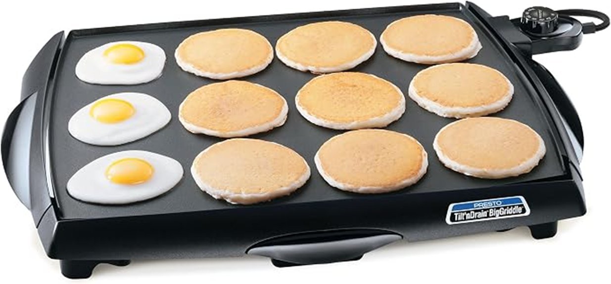 cool touch electric griddle