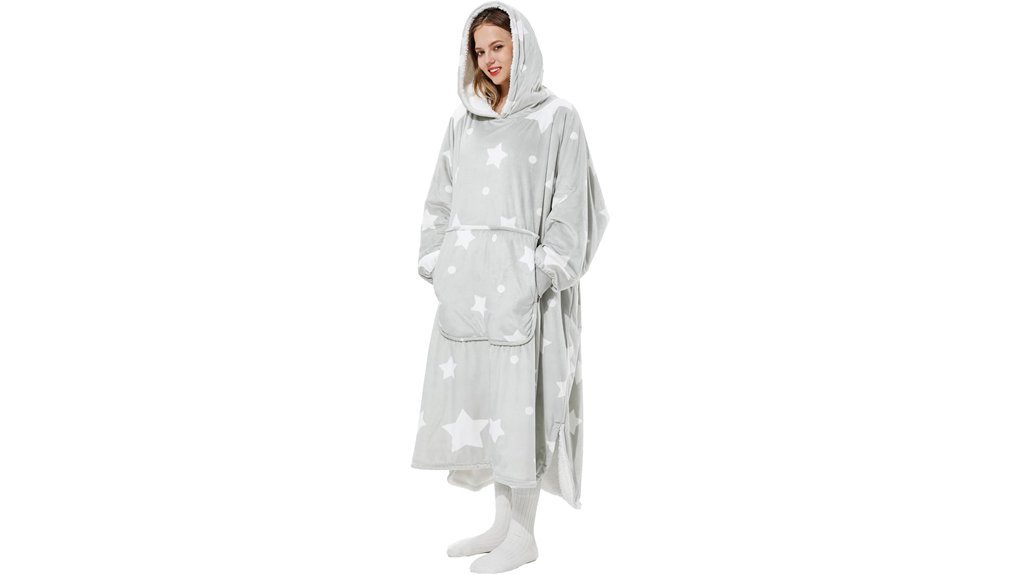 cozy adult wearable blanket