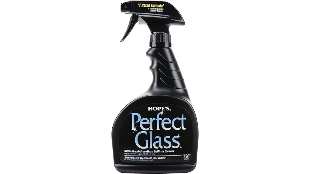 crystal clear glass cleaning