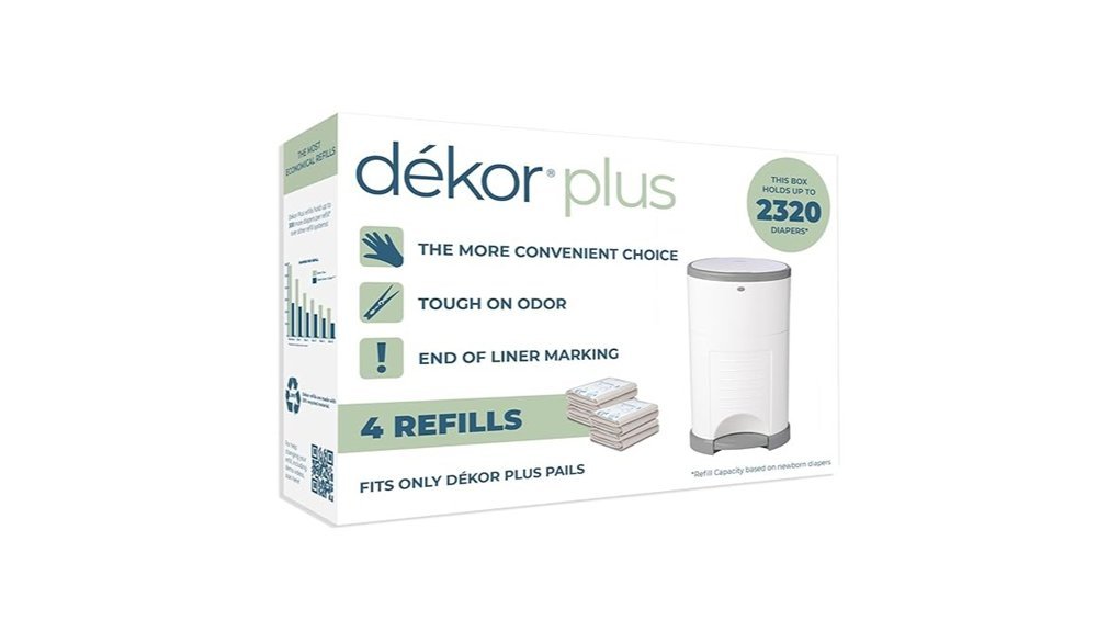 diaper pail refill packs