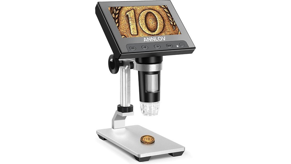 digital microscope with magnification