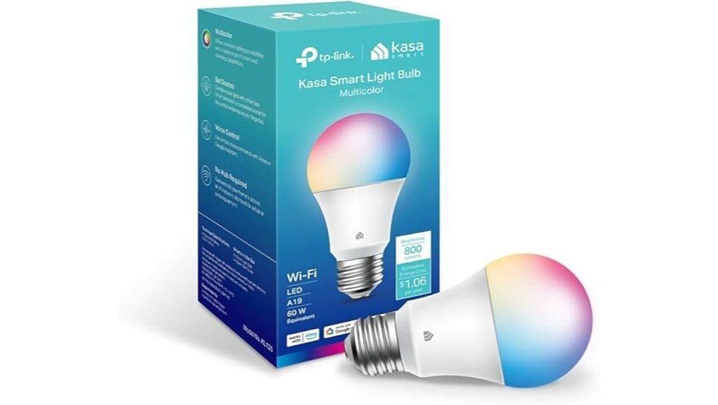 dimmable multicolor wifi bulb