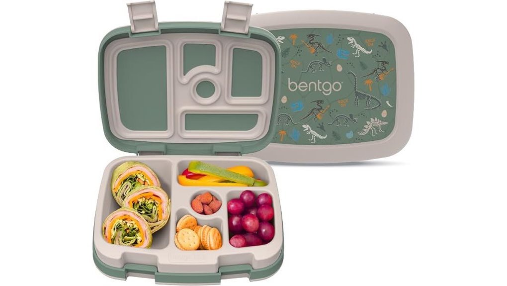 dino fossils bento lunch box