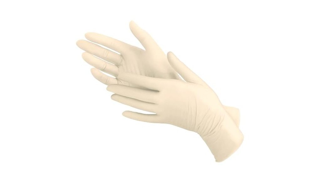 disposable latex gloves pack