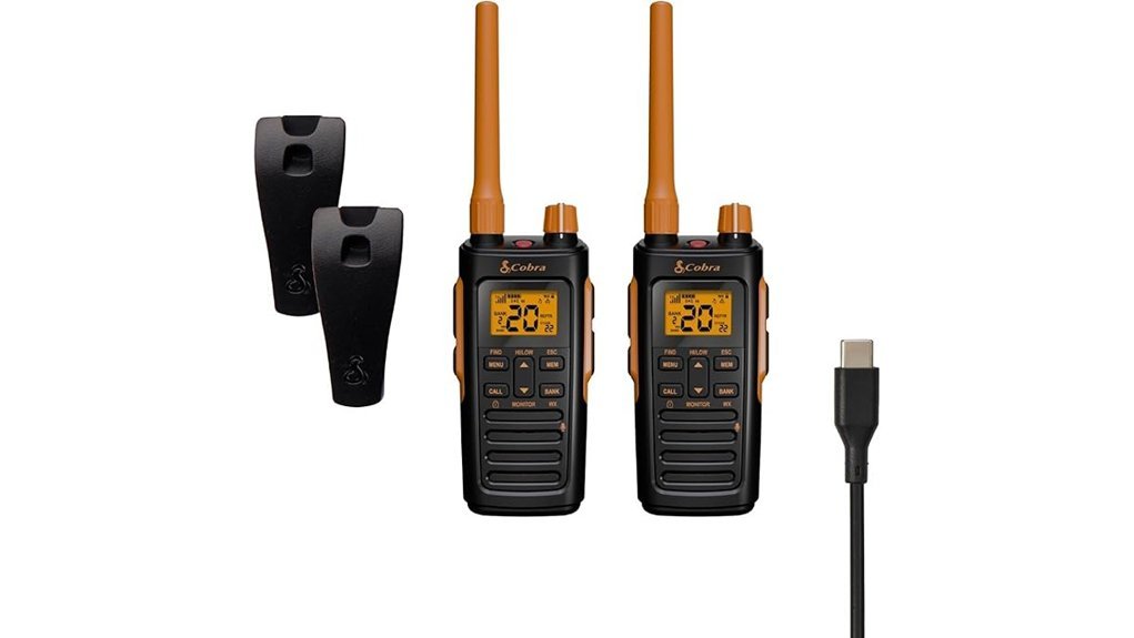 dual gmrs radios pack