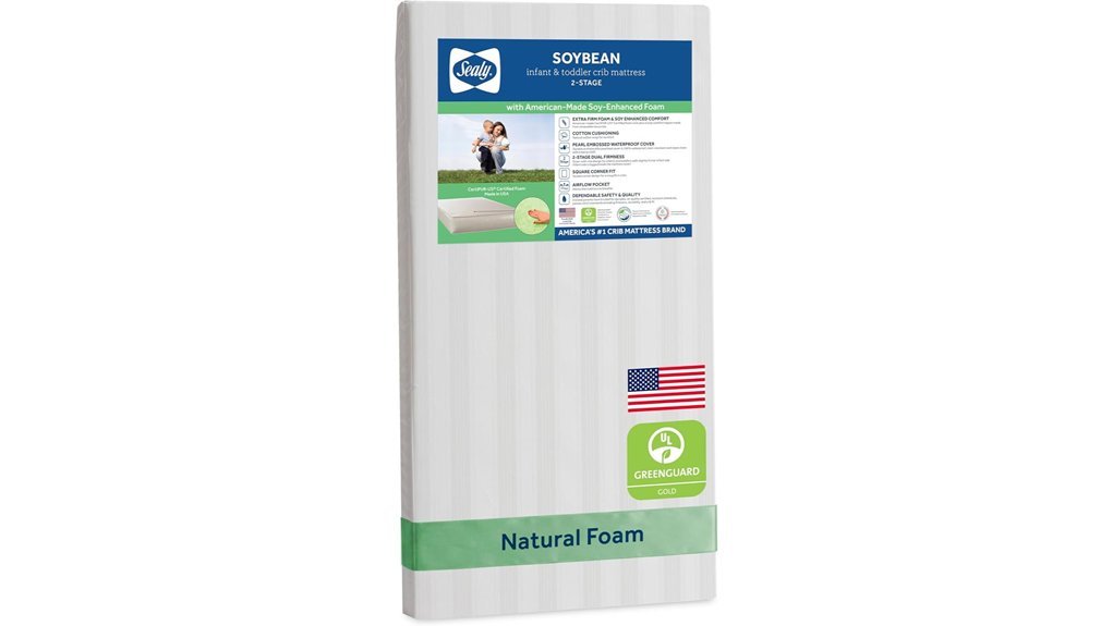 dual stage crib mattress