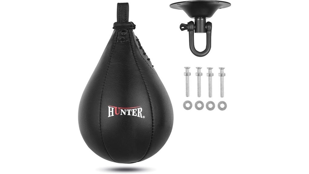 durable leather boxing bag