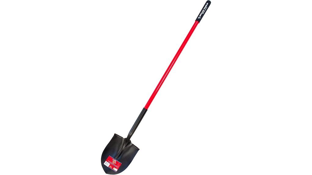 durable round point shovel