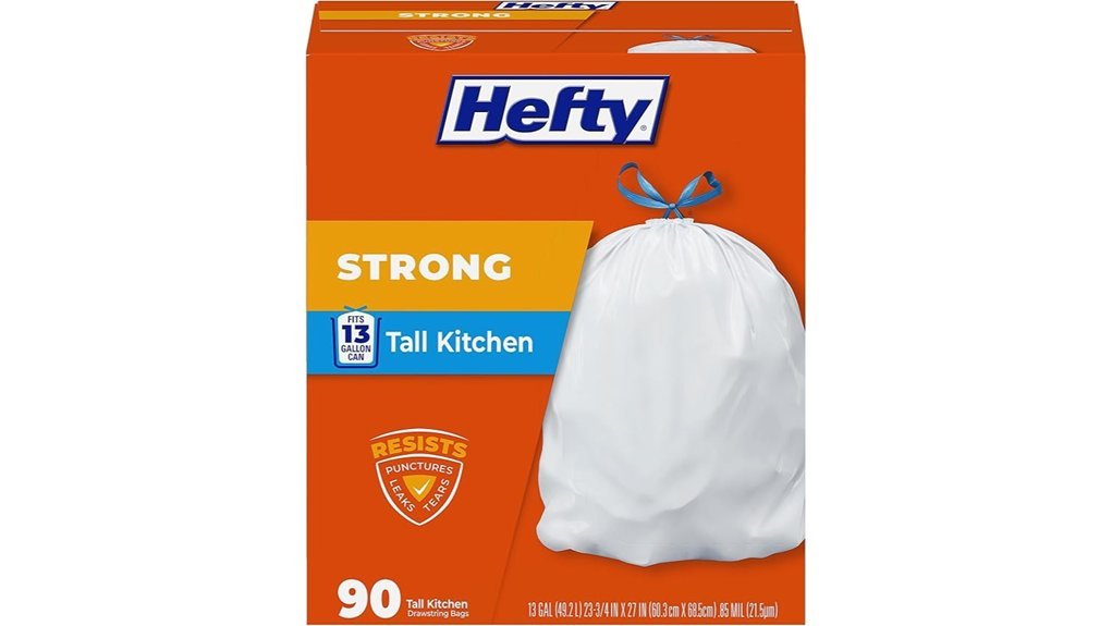 durable tall kitchen bags