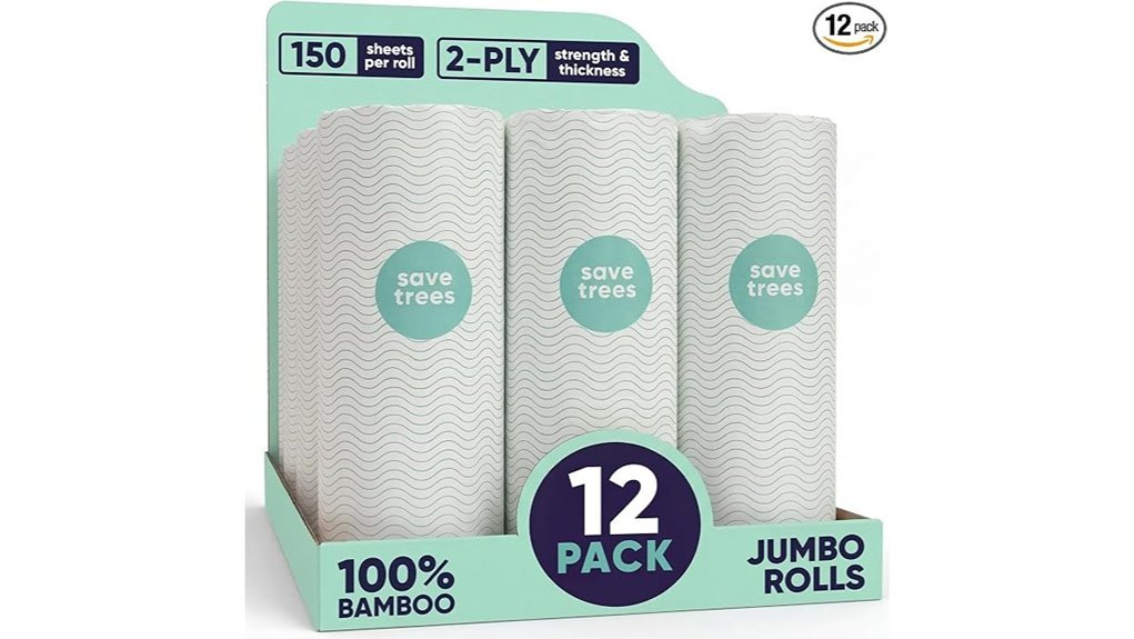 eco friendly bamboo paper towels