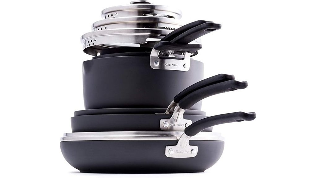eco friendly stackable cookware set