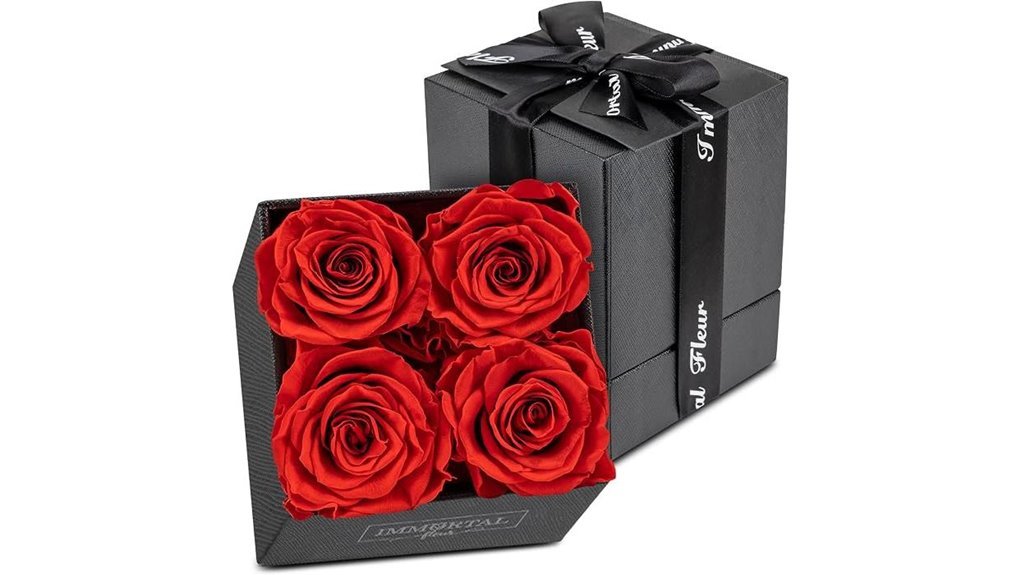 eternal roses in box