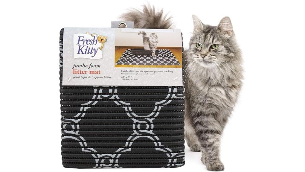 extra large cat litter mat