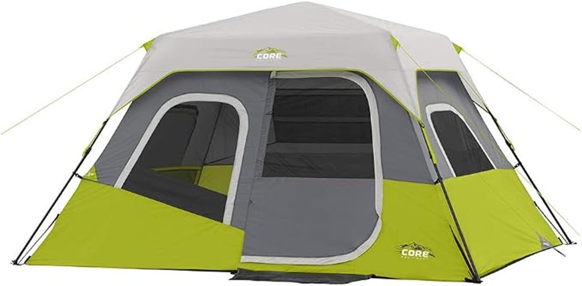 family camping tent solution