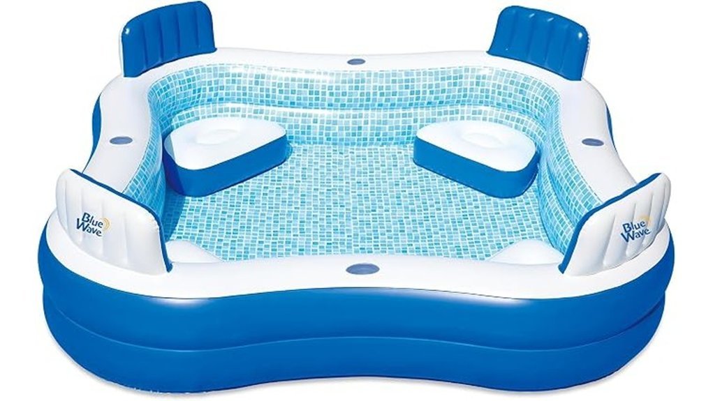 family sized inflatable pool