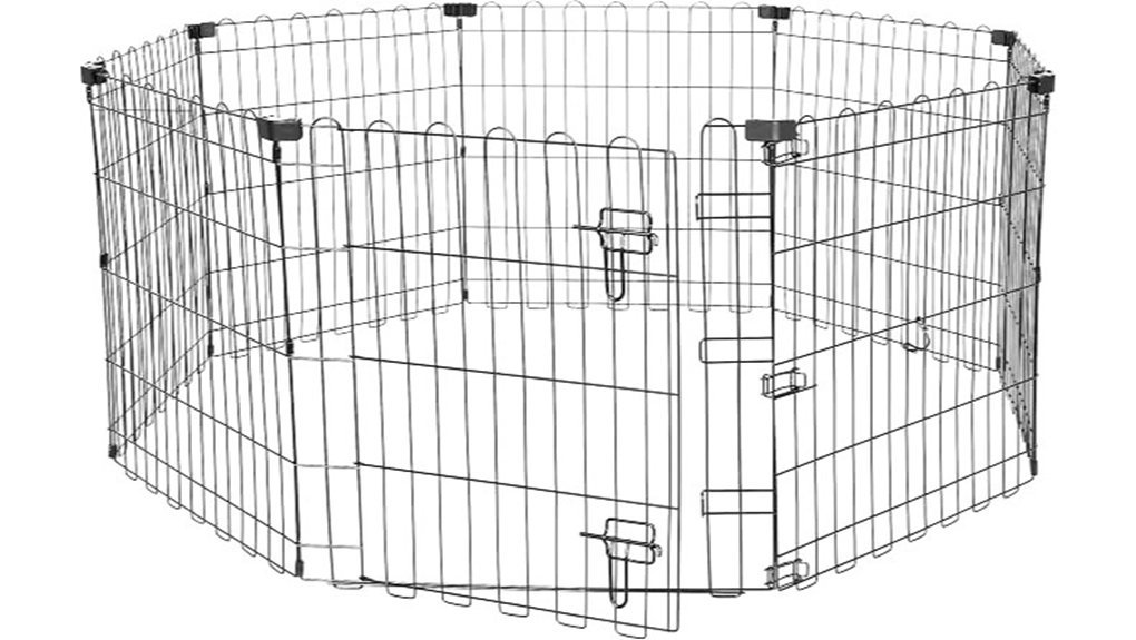 foldable metal dog pen