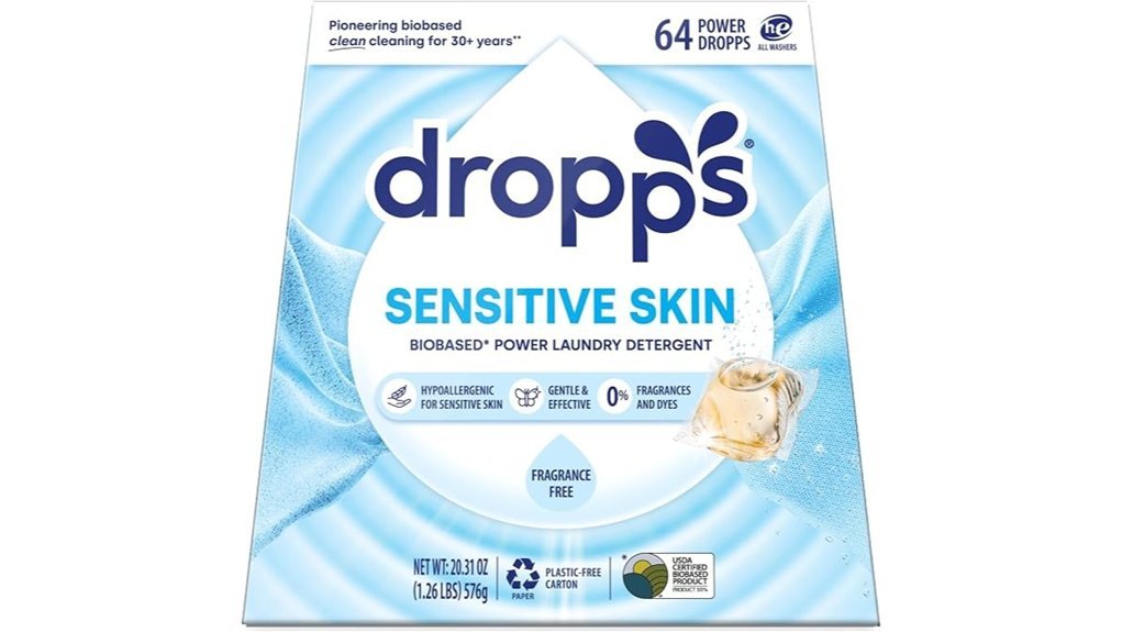 gentle laundry detergent pods