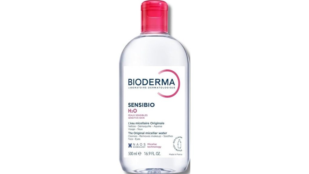 gentle micellar water cleanser