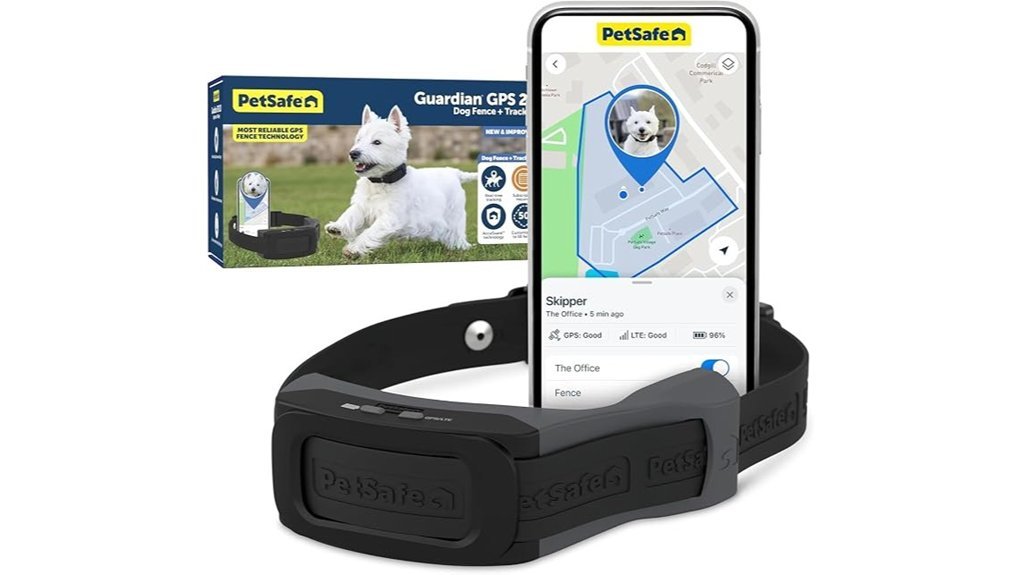 gps enabled dog containment system