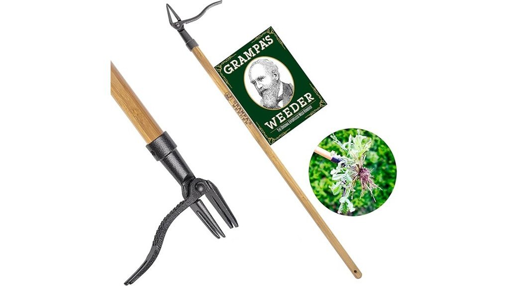 grampa s stand up weeding tool