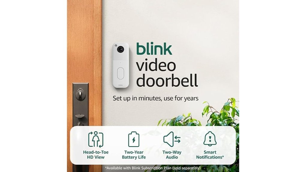hd battery powered doorbell