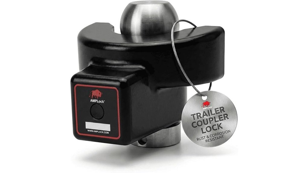 heavy duty trailer coupler lock