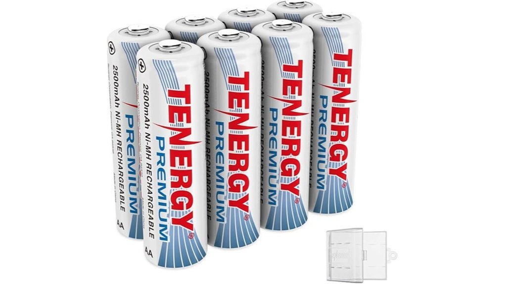 high capacity rechargeable batteries