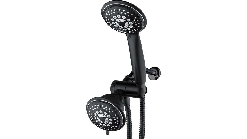 high pressure shower head combo