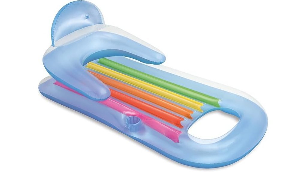 inflatable lounge for relaxation