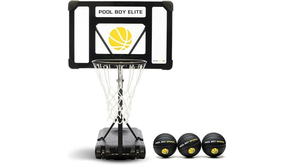 inflatable pool basketball game