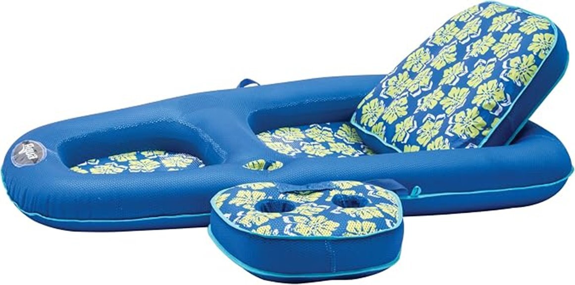 inflatable pool float lounge