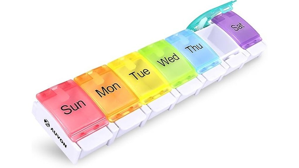 large compartment pill organizer