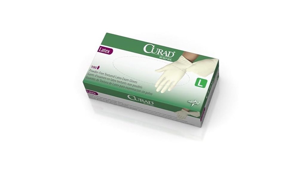 large disposable latex gloves