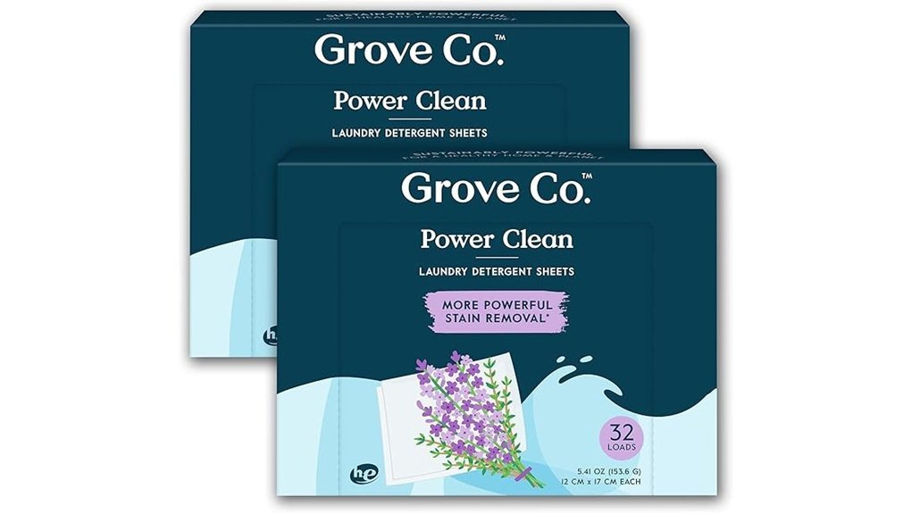 lavender scented laundry sheets